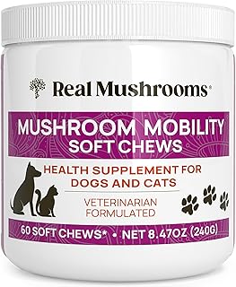 Mobility Chews for Dogs & Cats with Mushrooms