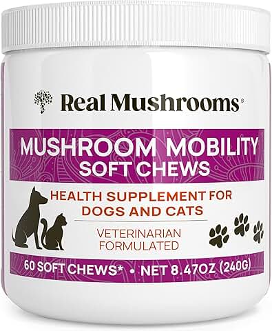 Mobility Chews for Dogs & Cats with Mushrooms