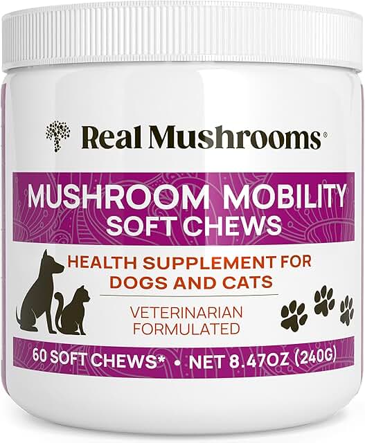 Mobility Chews for Dogs & Cats with Mushrooms