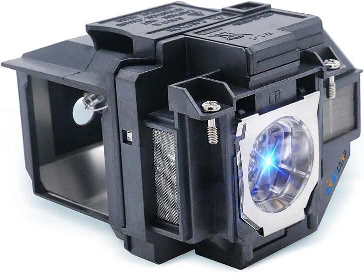 Replacement projector lamp for various Epson models