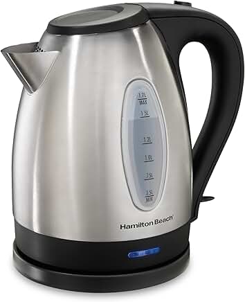 Electric 1.7L Water Kettle with Auto-Shutoff
