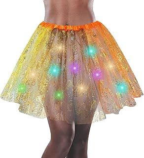 Women's Light Up Tutu Skirt for Thanksgiving and Parties