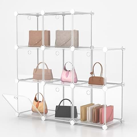 8 Pack Purse and Accessory Storage Boxes