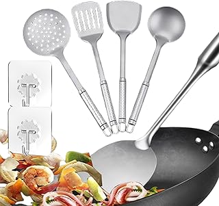 Titanium Spatula Cookware Set for Kitchen, 4 Pieces