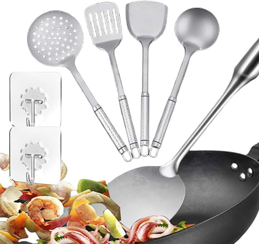 7-Piece Wooden Kitchen Utensil Set