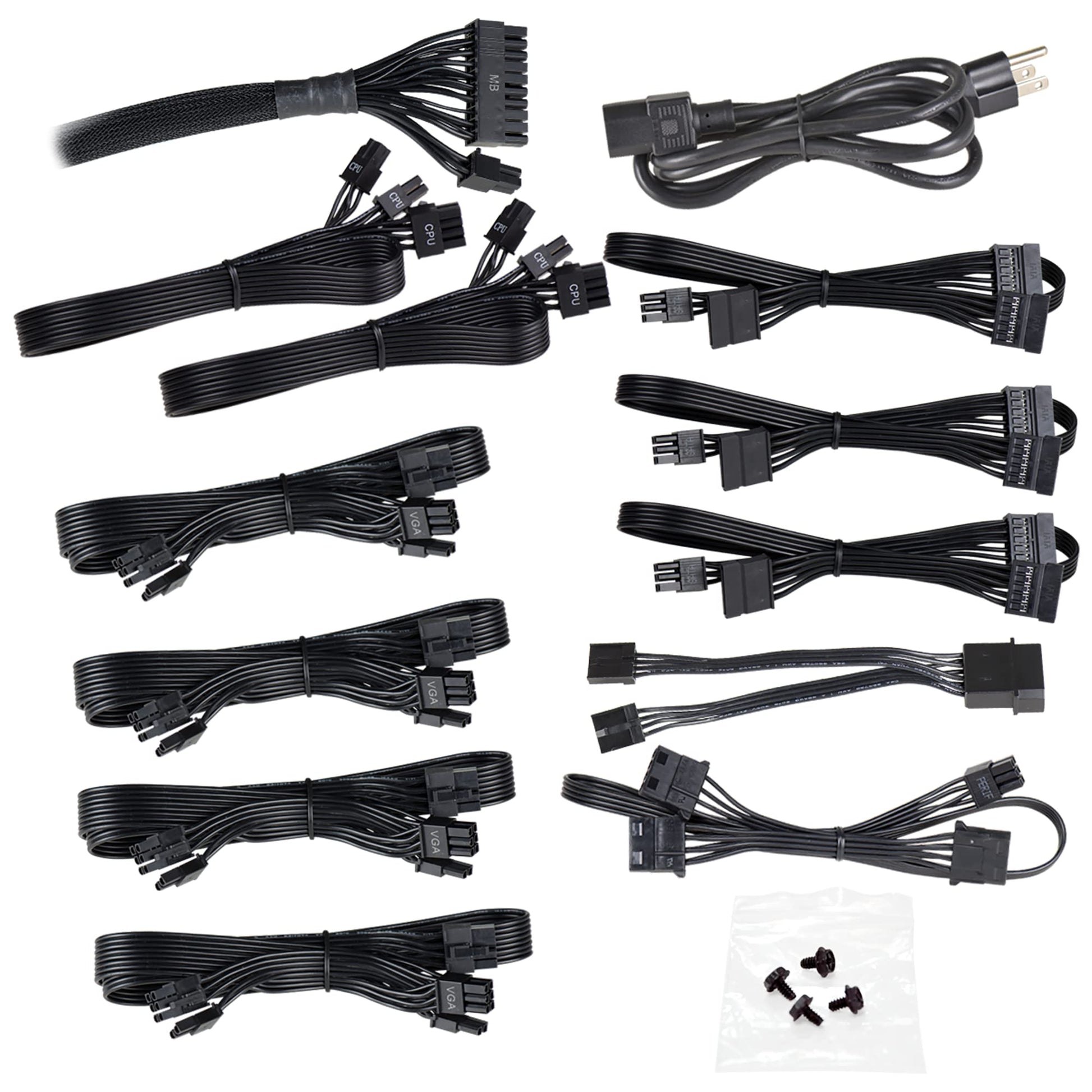 850 GQ, 80+ GOLD 850W, Semi Modular, ECO Mode, 5 Year Warranty, Power Supply 210-GQ-0850-V1,Black