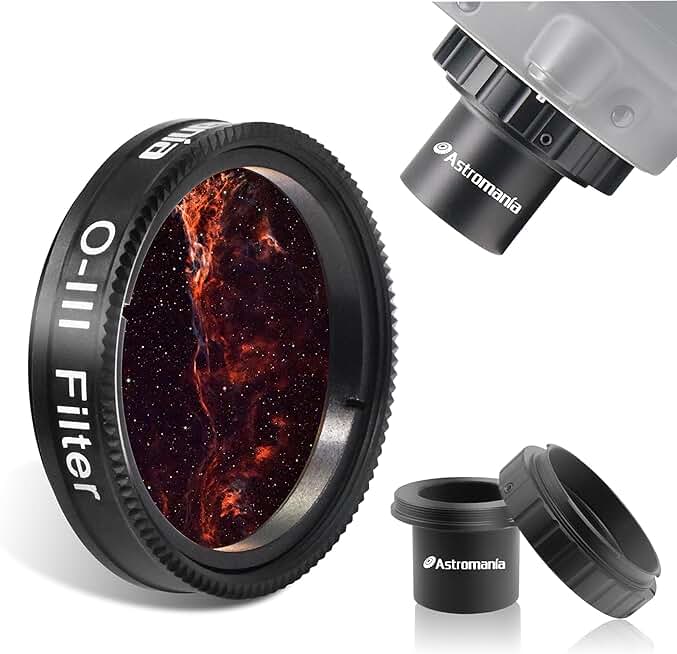 T-Ring Set for Minolta Camera with 1.25" O-III Filter