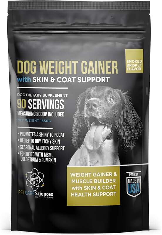 Dog Weight Gainer with Skin & Coat Support