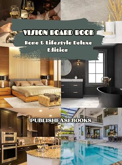 Vision Board Book for Home and Lifestyle