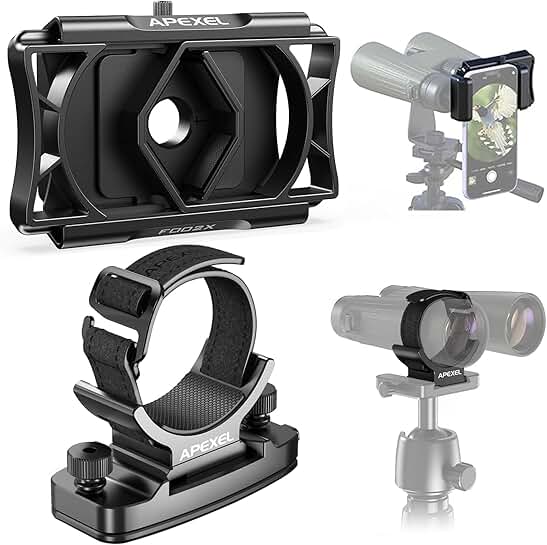 Binocular and Telescope Phone Adapter Kit