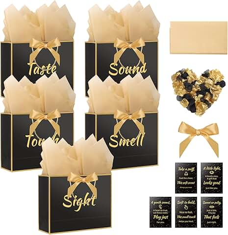 Five Senses Gift Bags for Him and Her