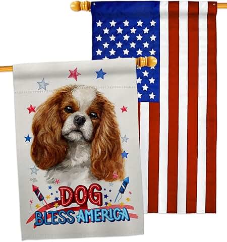 Patriotic Dog and Animal Garden Flag Pack