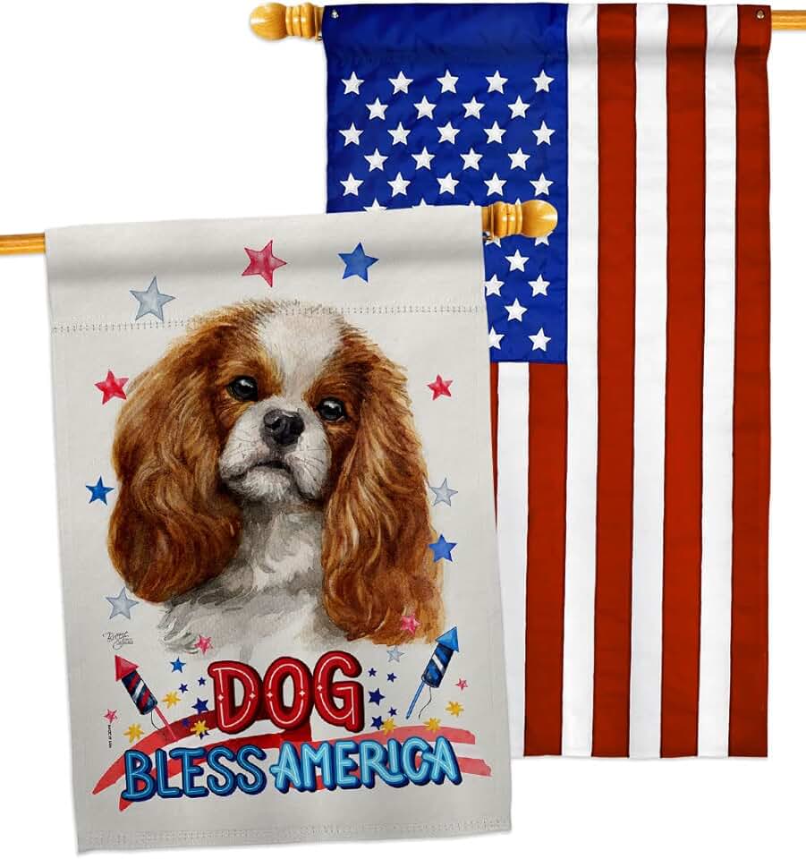 Patriotic Dog and Animal Garden Flag Pack