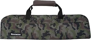 8-Pocket Padded Knife Luggage Bag in Camouflage