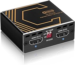 HDMI 2.1 Splitter 8K@60Hz 4K@120Hz 1 in 2 out