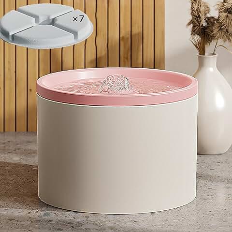 Ceramic Cat Water Fountain with Filters