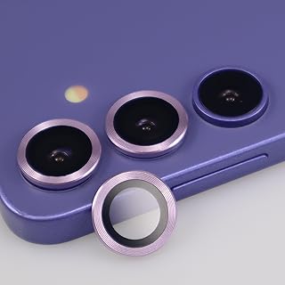 Camera lens protector for Galaxy S24 in purple