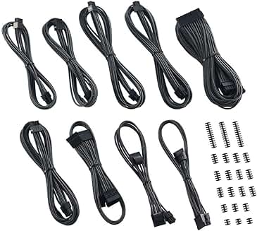 E-Series Classic ModMesh Sleeved Cable Kit for EVGA G, P, T