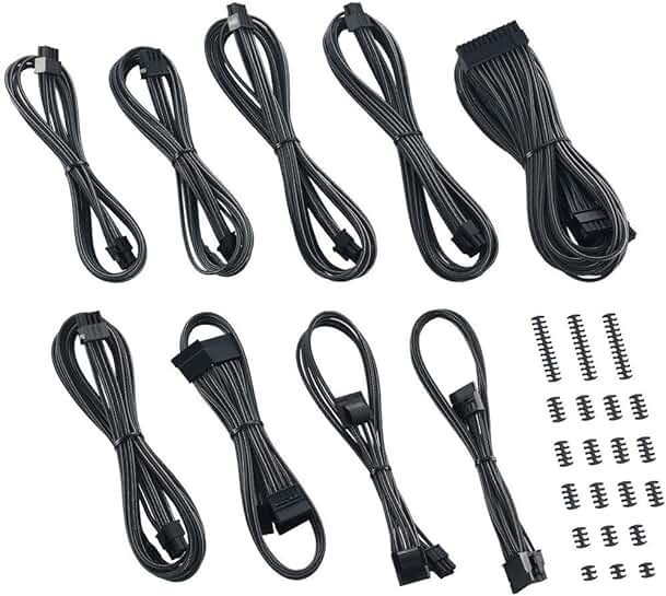 E-Series Classic ModMesh Sleeved Cable Kit for EVGA G, P, T
