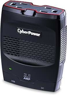 175W Mobile Power Inverter with USB Charger