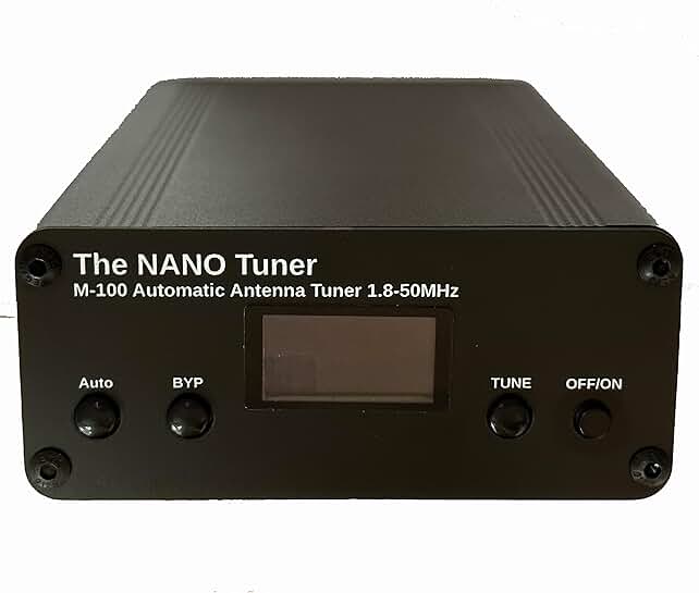 Tiny 100W Automatic Antenna Tuner with OLED Display