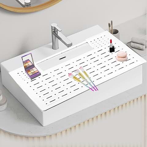 Foldable Silicone Makeup Sink Cover for Washbasin