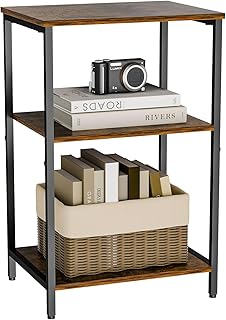 Small side table with storage for living room or bedroom