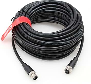 M12 A-Coded 5-Pin Control Cable for Sensors and Actuators
