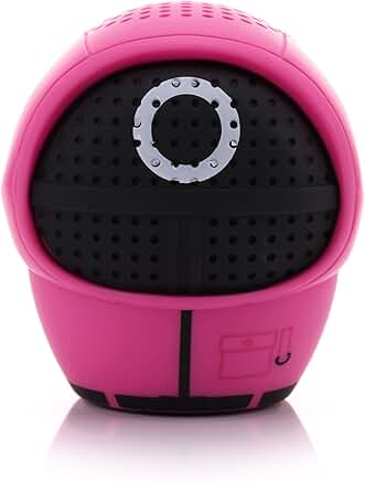 Mini Bluetooth Speaker with Squid Game Mask Design