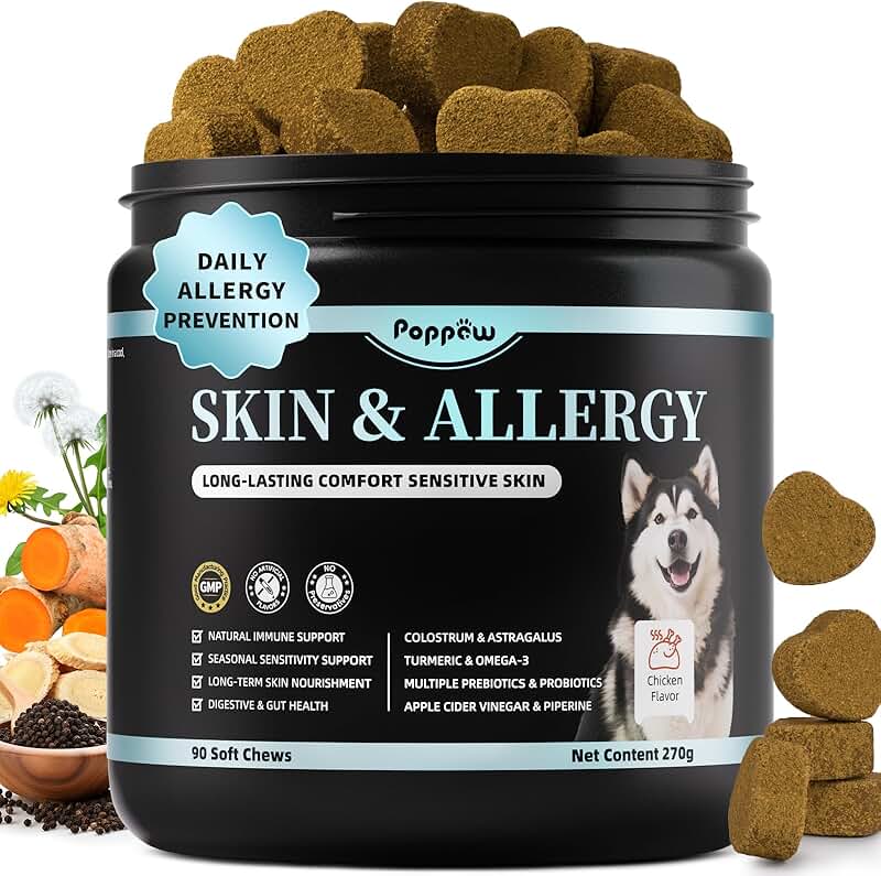 Dog Allergy Relief Chews for Itch and Skin