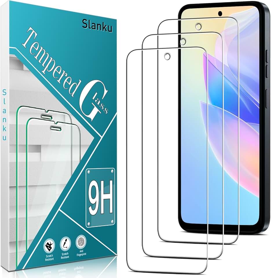 Three tempered glass screen protectors for Moto G Power 5G 2024