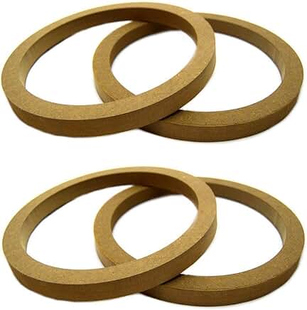 8-inch speaker mounting spacer rings for fiberglass, 2 pairs