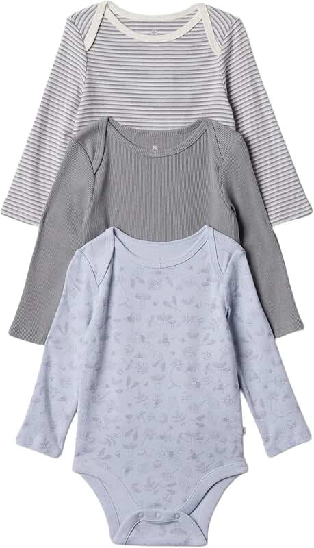 Baby Boys' Long Sleeve Bodysuits Pack