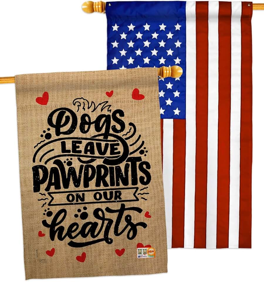 Dog and Pet House Flag Pack for Garden or Yard