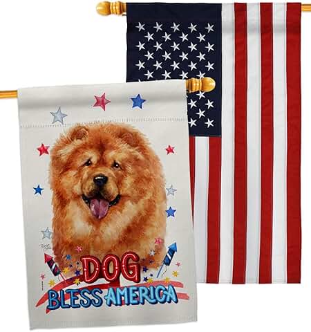 Patriotic Dog and Animal Garden Flag Pack