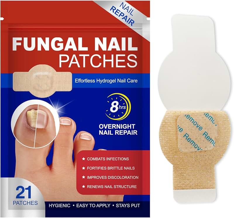 21-Piece Toenail Repair Patches for Damaged Nails