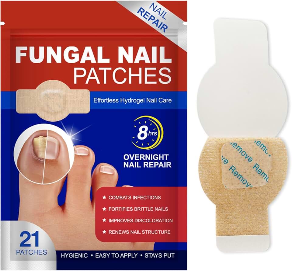 21-Piece Toenail Repair Patches for Damaged Nails