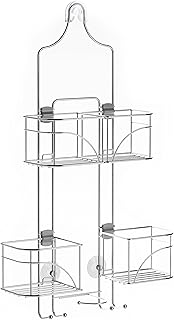 Chrome Over-The-Shower Caddy