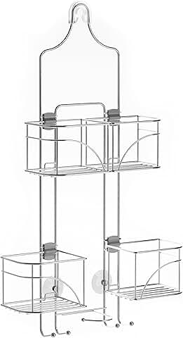 Chrome Over-The-Shower Caddy