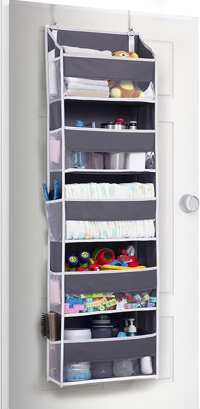 White mop and bucket set with wringer and microfiber cloths