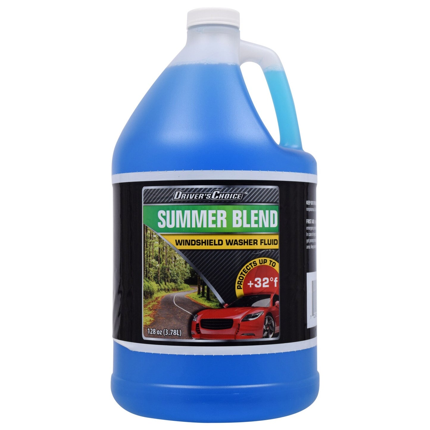Driver's Choice Summer Blend Windshield Washer Fluid, 1-gal. Jugs (Pack of 4)