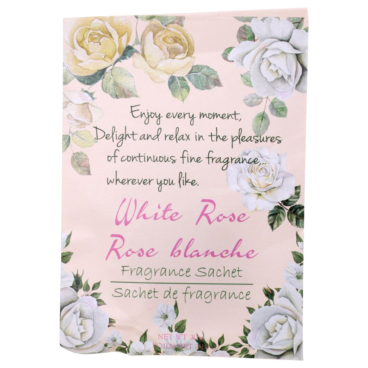 White Rose-Scented Fragrance Sachets, 2-ct. Packs (Pack of 14)