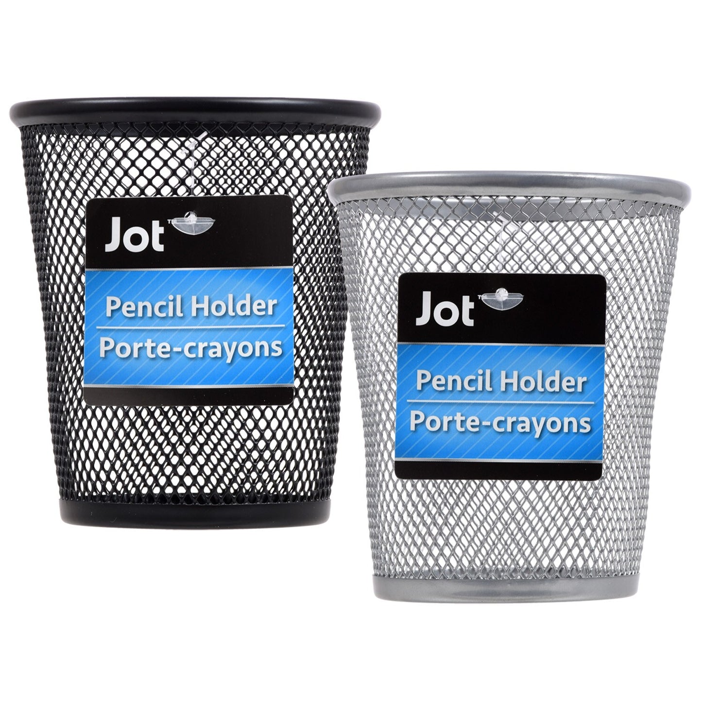Jot Metal Pencil Holders (Pack of 32)