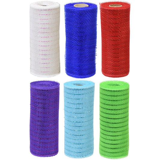 Floral Garden Decorative Mesh, 5-yd. Rolls (Pack of 30)