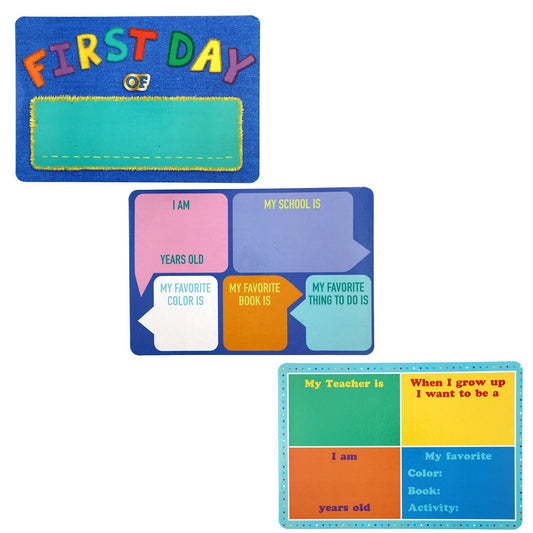 Teaching Tree Colorful Photo Signs, 12.5x8.5-in. (Pack of 24)