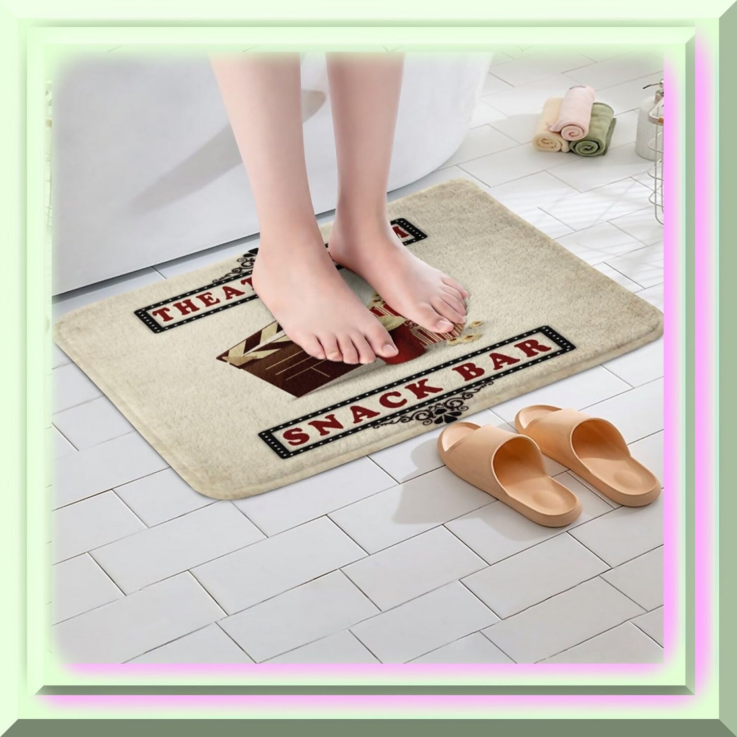 Home Theater Cinema Style Doormat 16"X24"