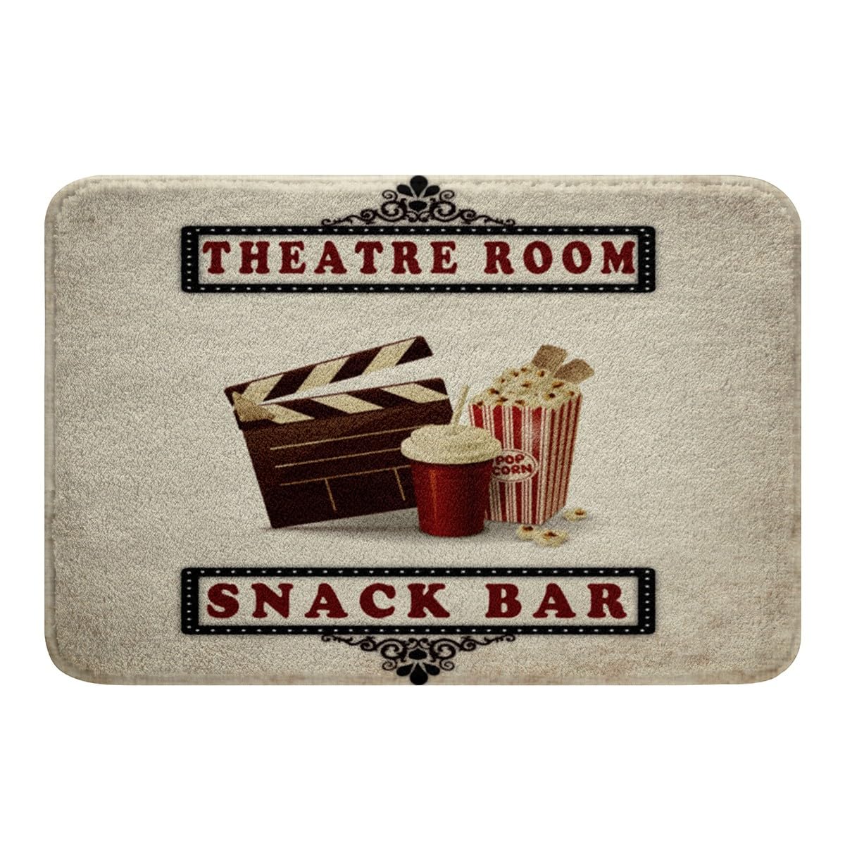 Home Theater Cinema Style Doormat 16"X24"