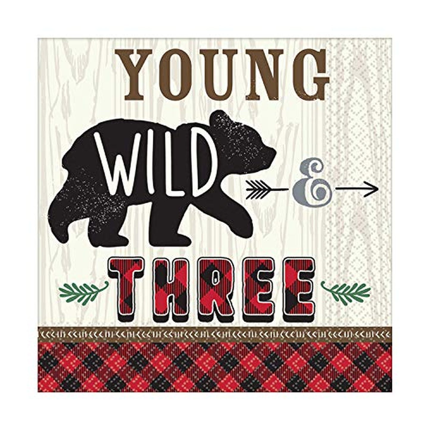 Paper Luncheon Napkins for Kids Party 16 Pack