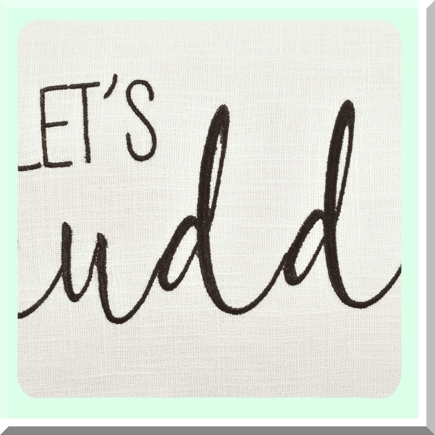 CozyScript Rectangle Pillow Cover - White Decorative Throw Pillow for Bed, Couch, Chair - 20" x 13" - Cuddle Comfort Home Decor Accessory