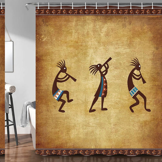 Southwestern Shower Curtain 69x70 with Hooks